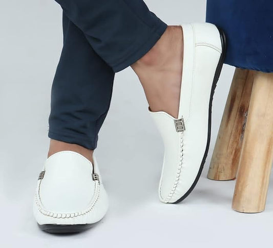 Casual Comfortable Shoes (White) HAXD-809 For Men By Xeeta Shoes